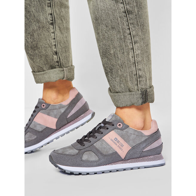 Big Star Shoes Tenisice Big Star Shoes GG274675 902 Grey/Pink