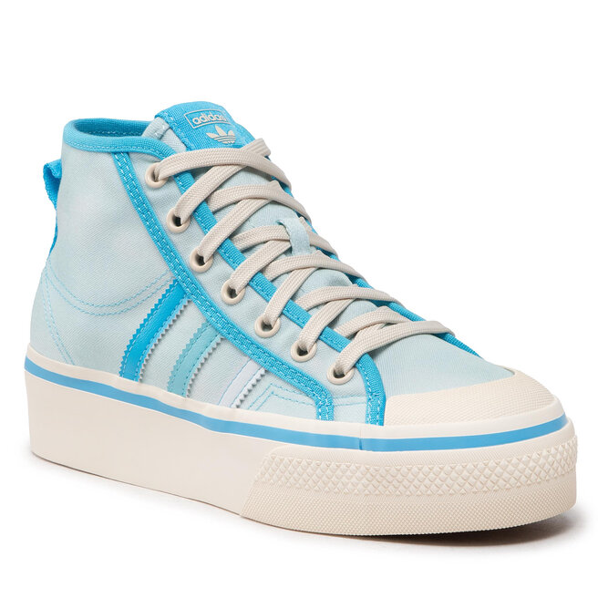 Pantofi adidas Nizza Platform Mid GX4604 Almblu/Panton/Wonwhi