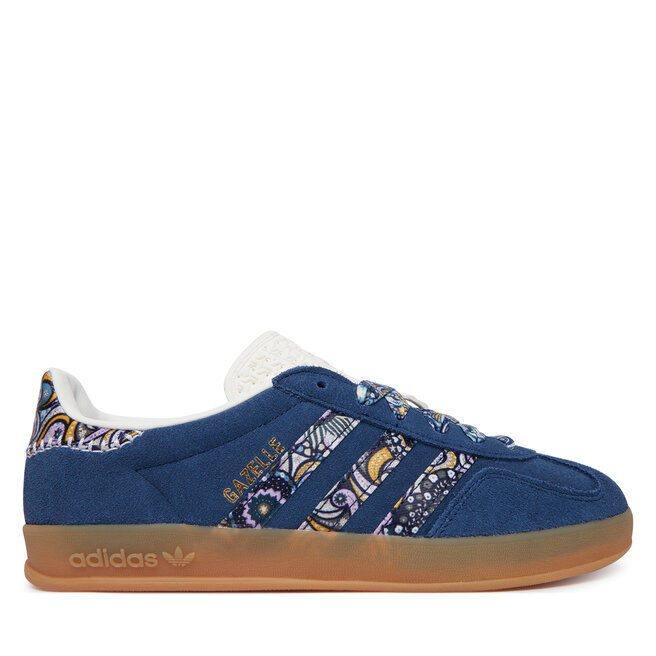 Sneakersy adidas Liberty London Gazelle Indoor KK4700 Granatowy - kobiece