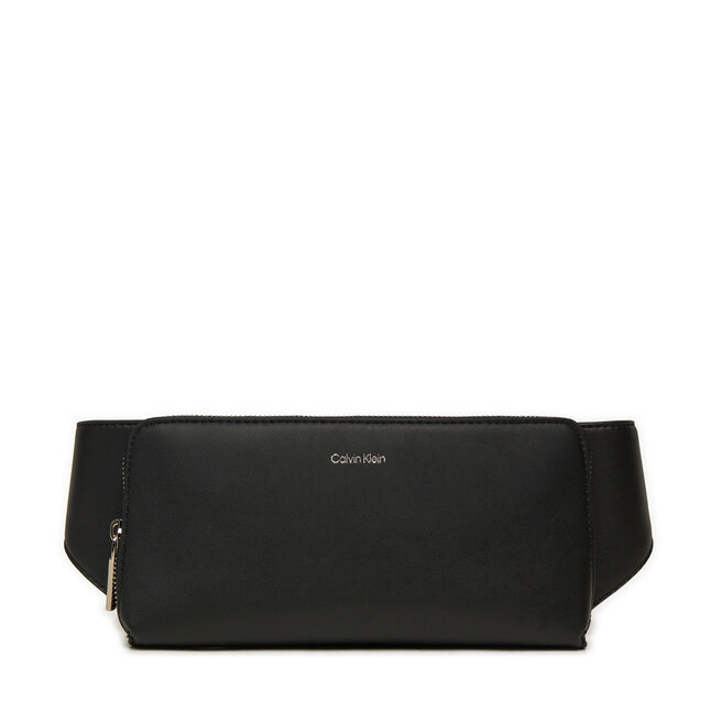 Saszetka nerka Calvin Klein Ck Sleek Waistbag - Czarny