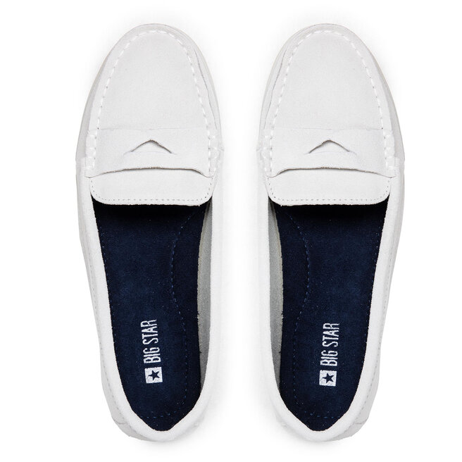 Big Star Shoes Мокасини Big Star Shoes HH274665 Off White