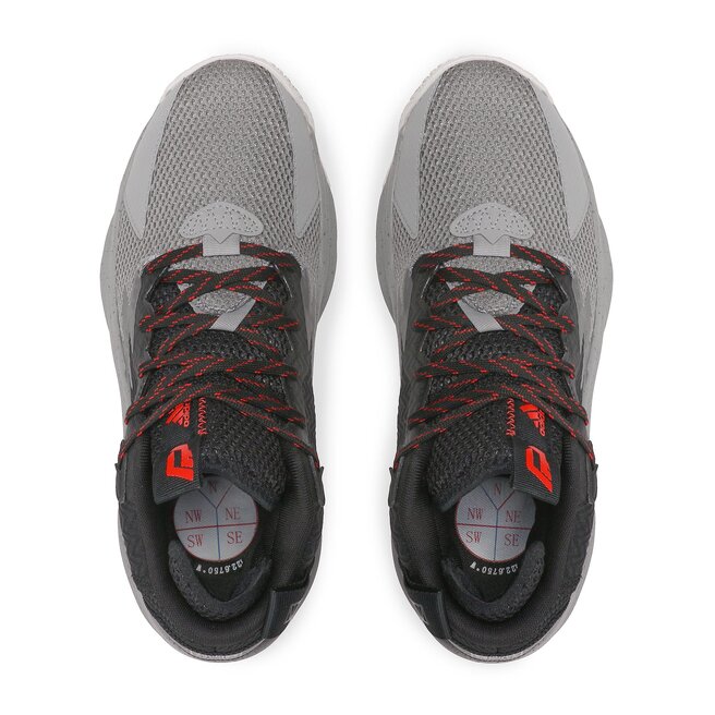 adidas Pantofi adidas Dame 8 HR1558 Greth/Red/Cblack