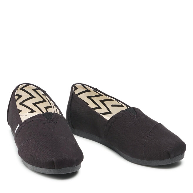 Toms Halbschuhe Toms Alpargata 10017716 Black/Black