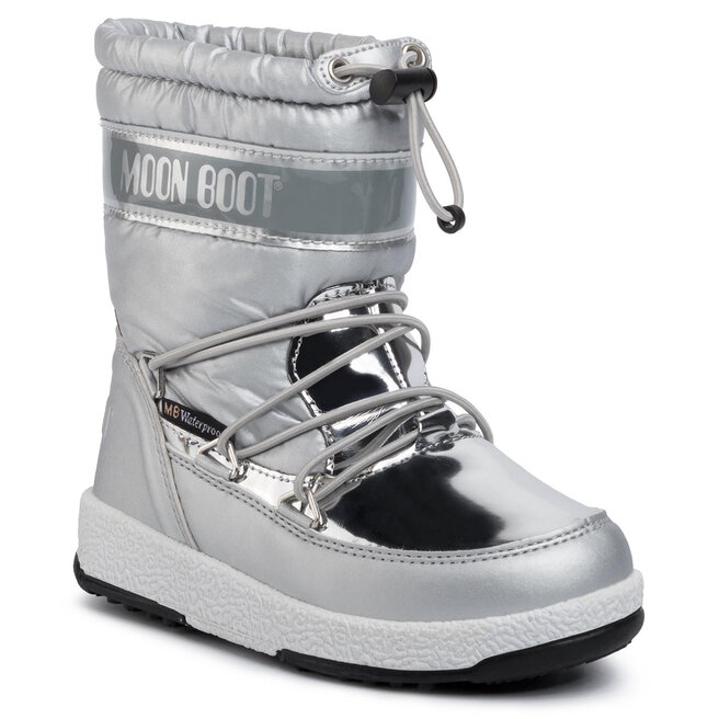 Cizme de zăpadă Moon Boot Girl Soft Wp 34051700003 Silver