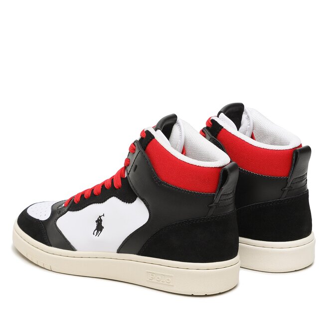 Polo Ralph Lauren Sneakers Polo Ralph Lauren Polo Crt Hgh 809892297001 Black/White/Red