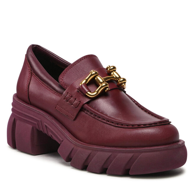 Pantofi Badura 222FW32 Maroon 222FW32 imagine noua