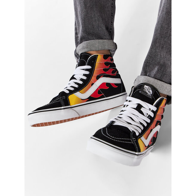 vans sk8 hi flame reissue