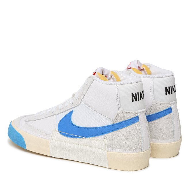 Nike Boty Nike Blazer Mid Pro Club DQ7673 102 White/Photo Blu/White/Beach