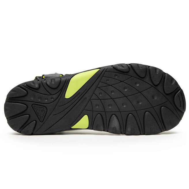 Kappa Szandál Kappa 260772T Grey/Lime 1633
