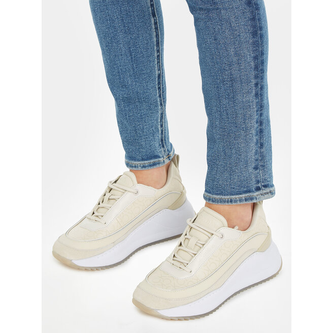 Lace up hotsell wedge sneakers