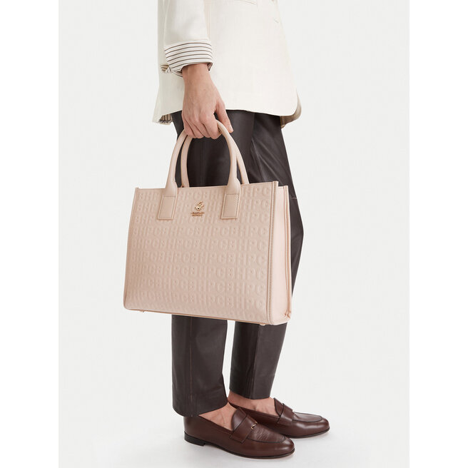 Torebka Beverly Hills Polo Club EO-BHPC-S-002-09 Beżowy -