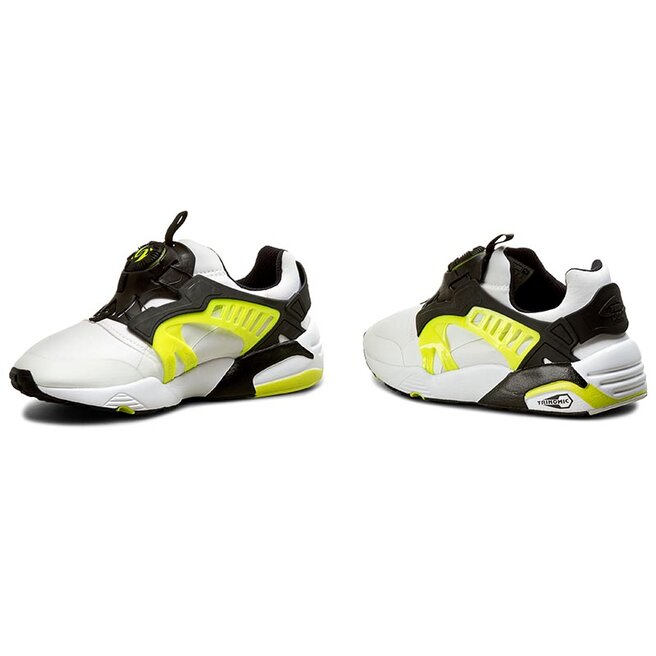 waarom Lucht Regeren Sneakers Puma Disc Blaze Electric 361409 02 P White/P Black/Safe Yellow |  eschuhe.de