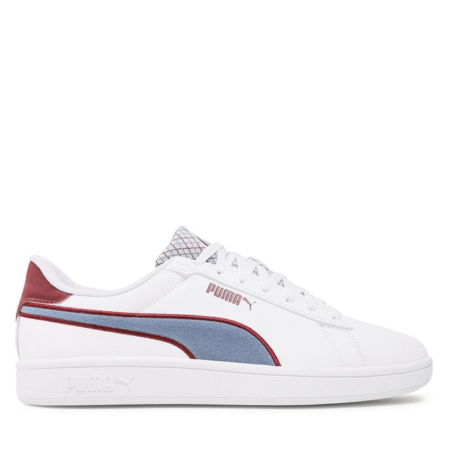 Puma Сникърси Puma Smash 3.0 Retro Prep 389376 01 Puma White/Dive/Wood Violet