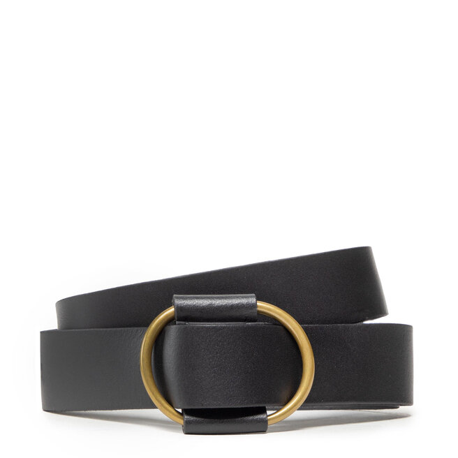 Ζώνη Γυναικεία Pieces Pcpilja Leather Jeans Belt Noos 17076887 Black