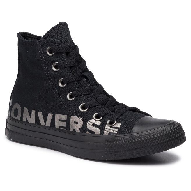 converse all star black leather boots