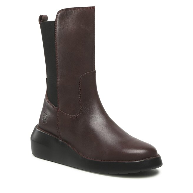 Botine Fly London Brinfly P801516001 Bordeaux altele-Botine imagine noua