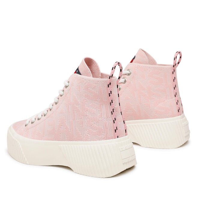 Tommy Jeans Сникърси Tommy Jeans Vulc Knitted Mc EN0EN02141 Misty Pink TH2