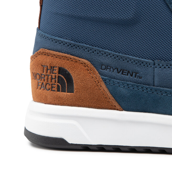 The North Face Scarpe The North Face Larimer Mid Wp NF0A52RM33B1 Monterey Blue/Monks Robe Brown