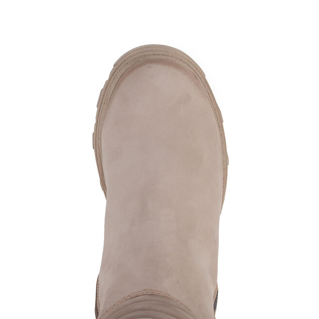 Marco Tozzi Kozačky Marco Tozzi 2-25600-29 Taupe Nubuck 349