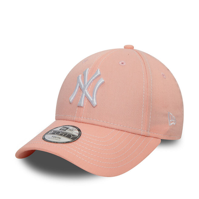 Czapka z daszkiem New Era Yth Stitch 9Forty - Różowy