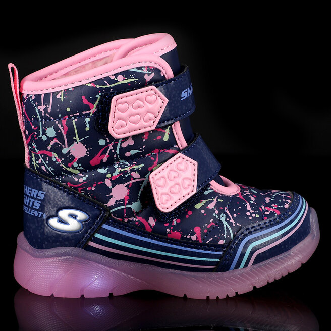 Skechers Schneeschuhe Skechers Power Paint 302653N/NVMT Navy/Multi