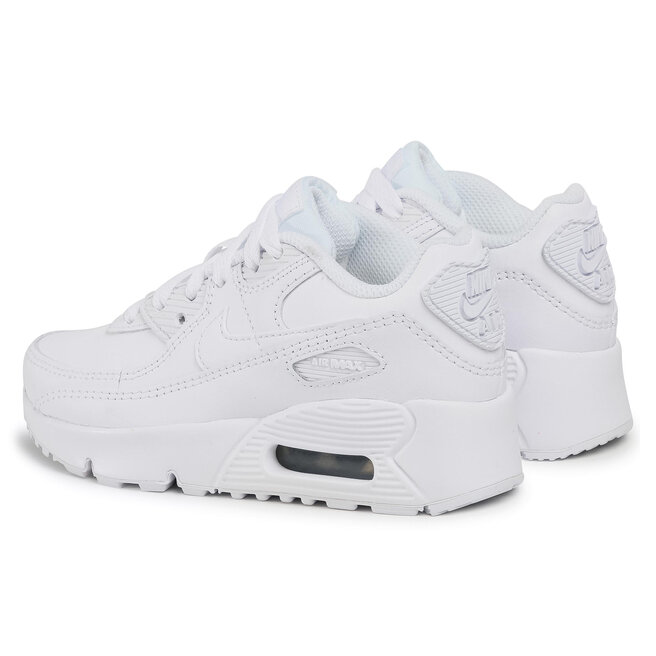 Batai Nike Air Max 90 Ltr (Ps) CD6867 100 White/White/Metallic Silver •  Www.eavalyne.lt