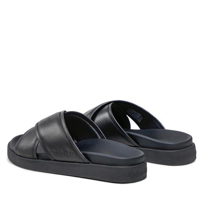 Calvin Klein Ciabatte Calvin Klein Criss Cross Sandal Lth HM0HM01069 Ck Black BEH