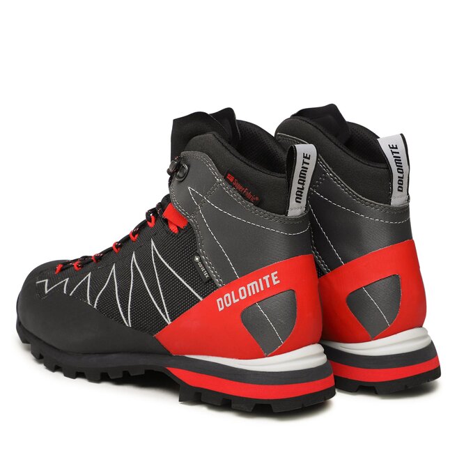 Dolomite Trekingová obuv Dolomite Crodarossa Pro GTX 2.0 GORE-TEX 280413 Black/Fiery Red