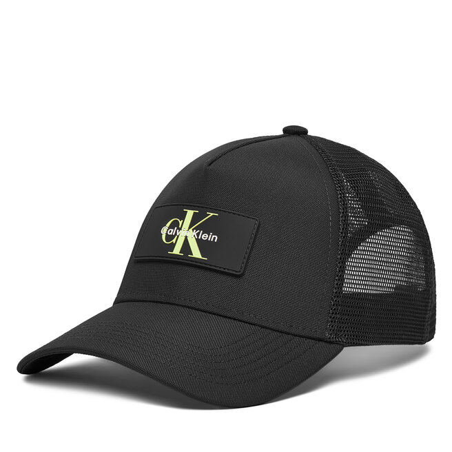 Czapka z daszkiem Calvin Klein Logo - Czarny