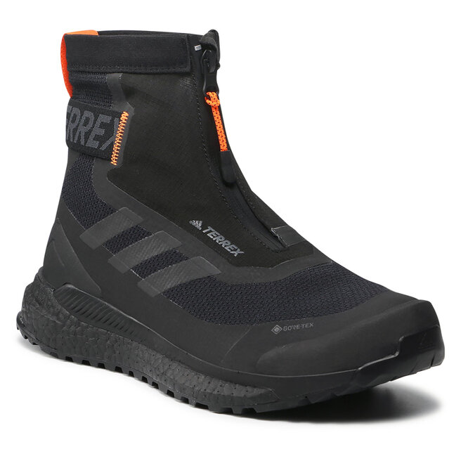 Pantofi adidas Terrex Free Hiker C.Rdy Gtx GORE-TEX FU7217 Core Black/Core Black/Orange
