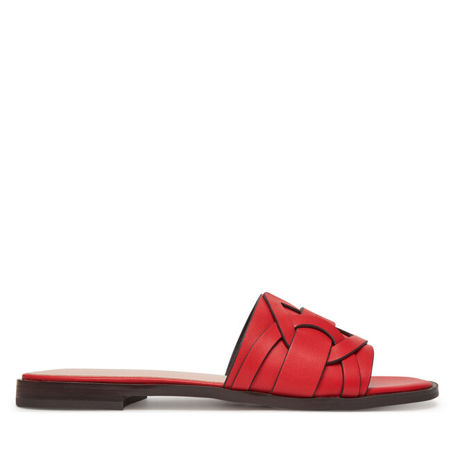 Klapki Coccinelle E4 SVP 17 01 01 Czerwony