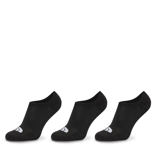 Zestaw 3 par niskich skarpet unisex The North Face Multi Sport Invisible Sock 3P - Czarny