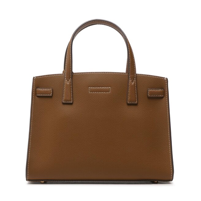 Tory Burch Sac à main Tory Burch Walker Small Satchel 73625 Bistro Brown 244