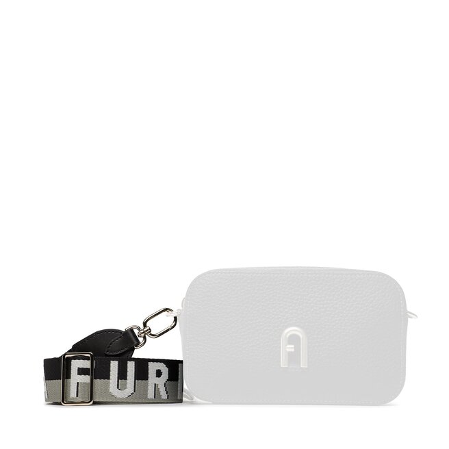 Furla Сменяема дръжка за чанта Furla Fiona WK00059-BX1595-2006S-1-007-20-CN-K Nero Marmo