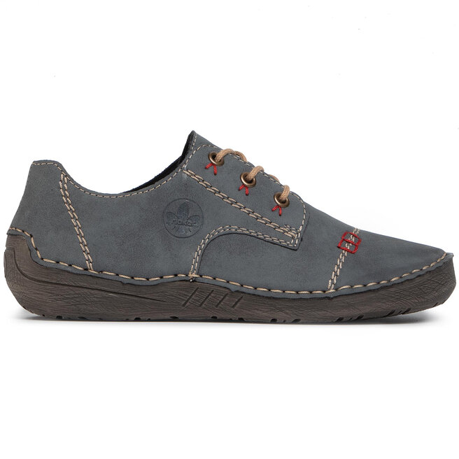 Rieker Polobotky Rieker 52520-15 Blau