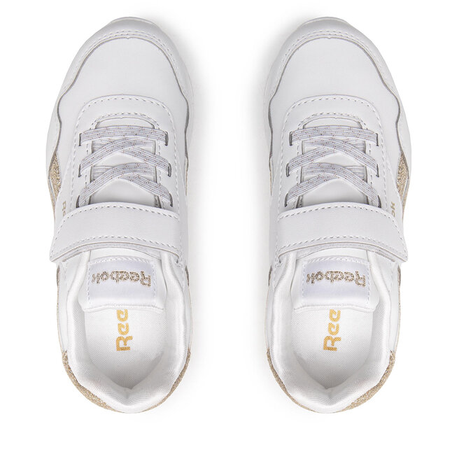 Reebok Обувки Reebok Royal Cl Jog 3.0 1 GW3725 Ftwwht/Ftwwht/Goldmt