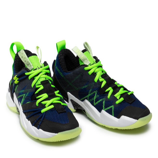 Nike Pantofi Nike Jordan Why Not Zero.3 Se (Gs) CN8107 003 Black/Key Lime/Blue Void 1