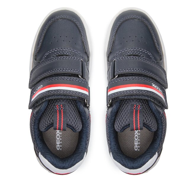 Sneakers Geox J Arzach Boy | Suola Traspirante E Soletta Rimovibile | Leggere E Resistenti Per L'Uso Quotidiano - 2