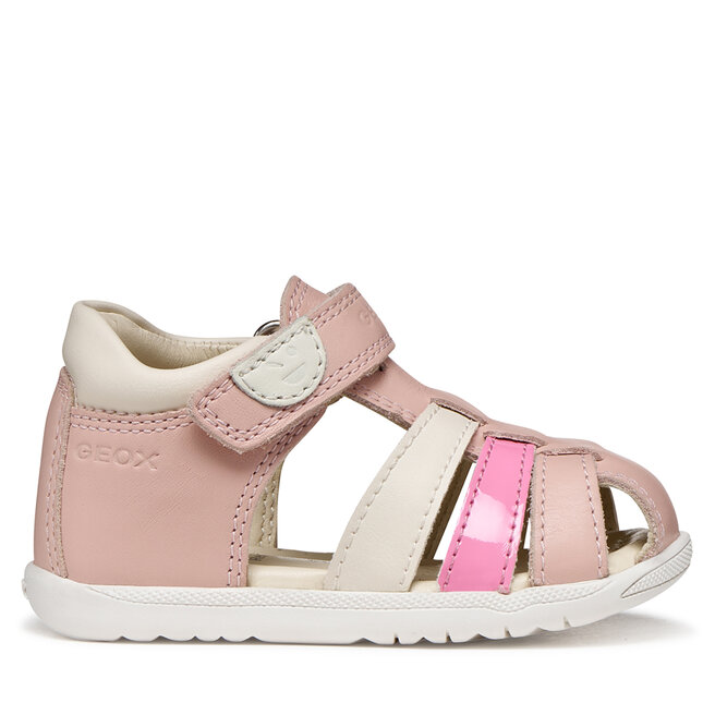 Sandały Geox B Sandal Macchia Gir B254WB 085BC C8WE8 Różowy - dziewczęce