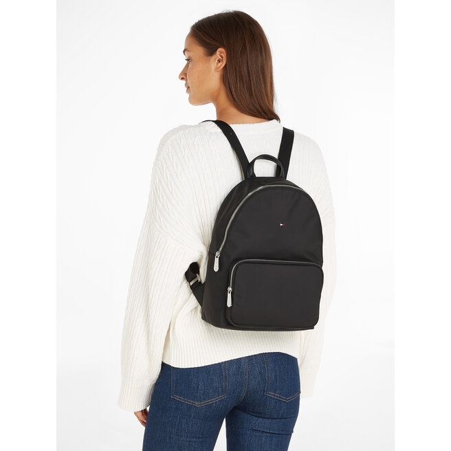 Tommy Hilfiger Rucsac Tommy Hilfiger Poppy AW0AW15641 Black BDS