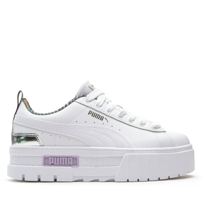 Puma Сникърси Puma Mayze Vacay Queen Jr 389666 02 Puma White/Vivid Violet