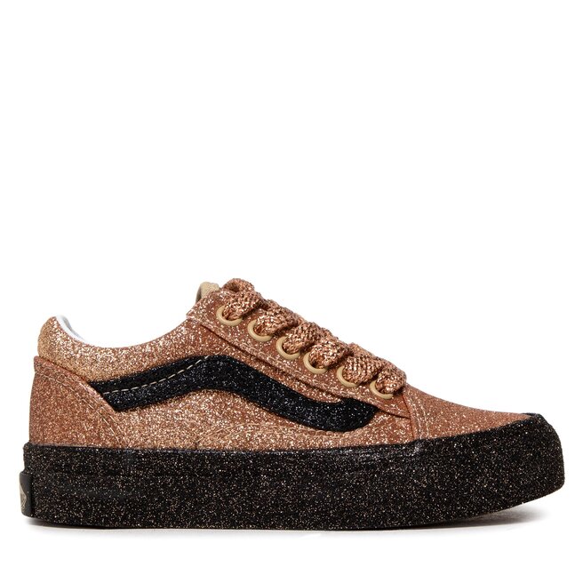 Vans old deals skool gold glitter