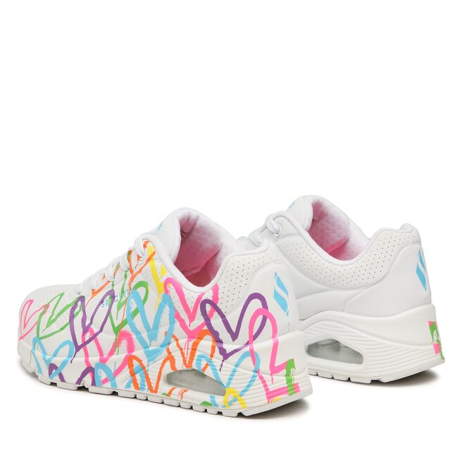 Skechers highlights blanco hotsell