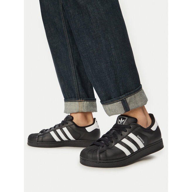 Sneakersy adidas Superstar II JI0079 Czarny - męskie