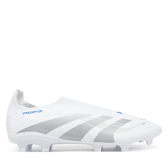 Buty do piłki nożnej adidas Predator League Laceless Firm/Multi-Ground - Biały
