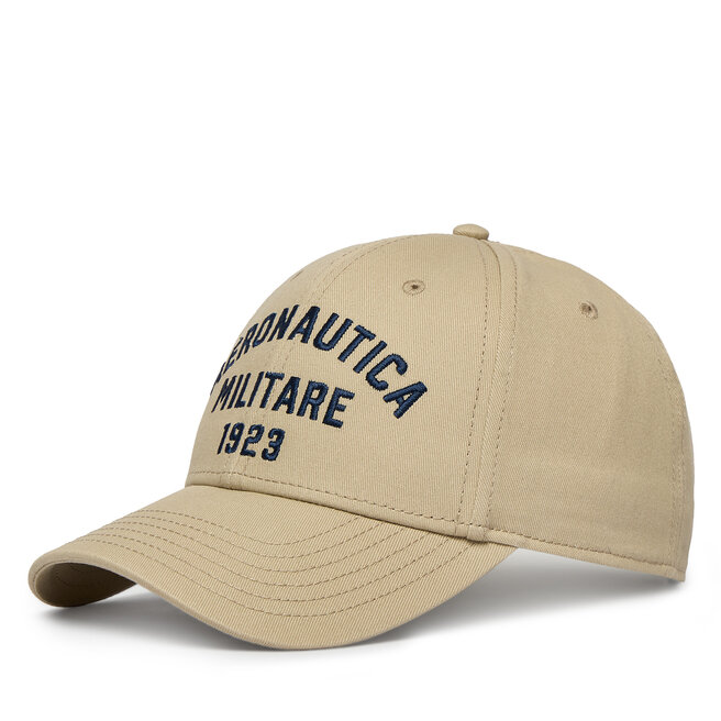 Czapka z daszkiem Aeronautica Militare 261HA1241UCT02261 Beżowy -