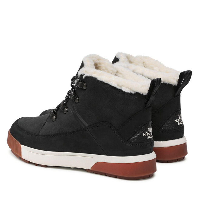 The North Face Botines The North Face Sierra Mid Lace Wp NF0A4T3XR0G1 Tnf Black/Gardenia White