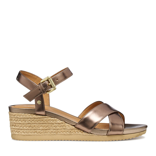 Espadryle Geox D Ischia Corda D02HHC 000CF C5005 Złoty - kobiece