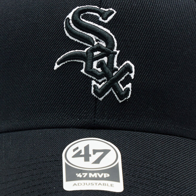 47 Brand Kšiltovka 47 Brand MLB Chicago White Sox '47 MVP SNAPBACK B-MVPSP06WBP-BK Black