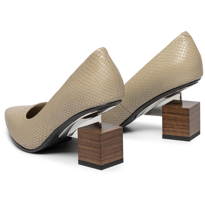 Chaussures basses United Nude Cube Pump 1034242620 Sand fr